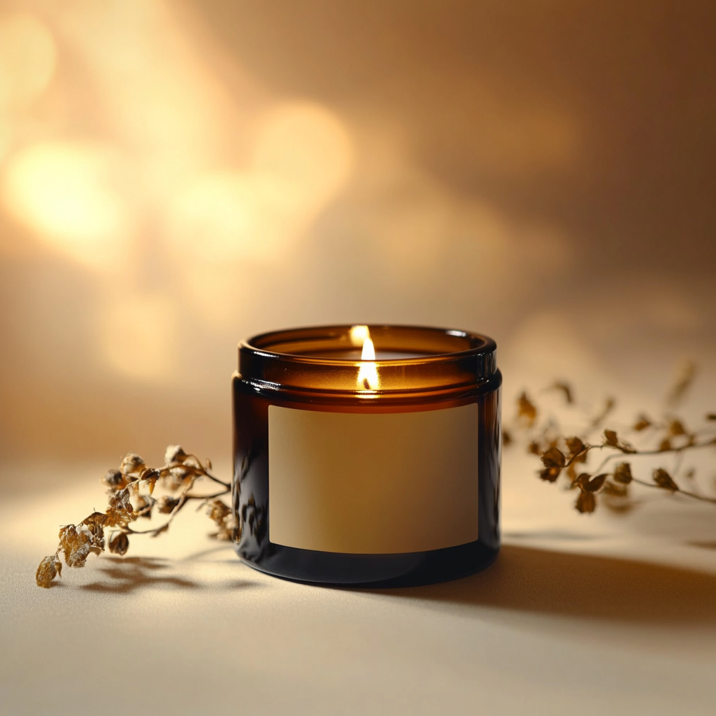Luxurious Vanilla Scented Candle